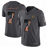 Nike Redskins 7 Dwayne Haskins Jr 2019 Salute To Service USA Flag Fashion Limited Jersey Dyin,baseball caps,new era cap wholesale,wholesale hats